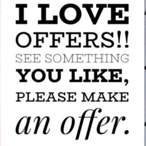 Please make me an offer!  🌸